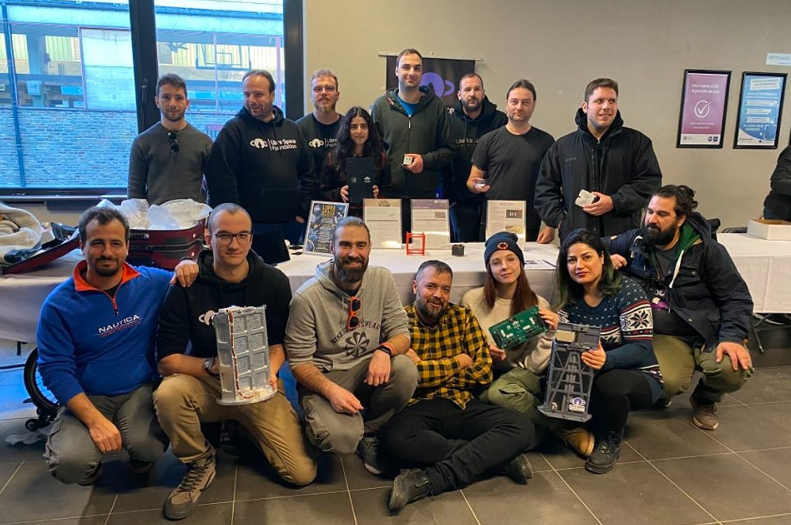 The Libre Space Foundation team